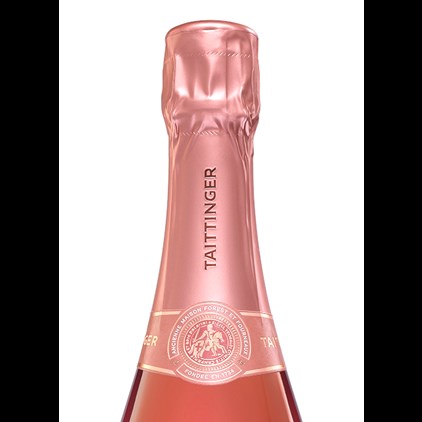 View Elm Wood Gift Boxed Taittinger Prestige Rose NV Champagne 75cl number 1